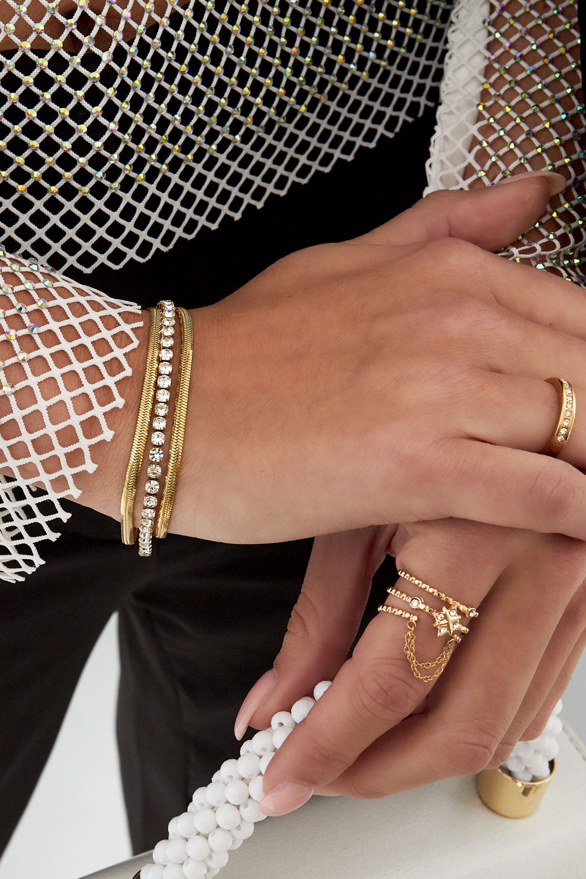 Waterfall Diamonds Armband