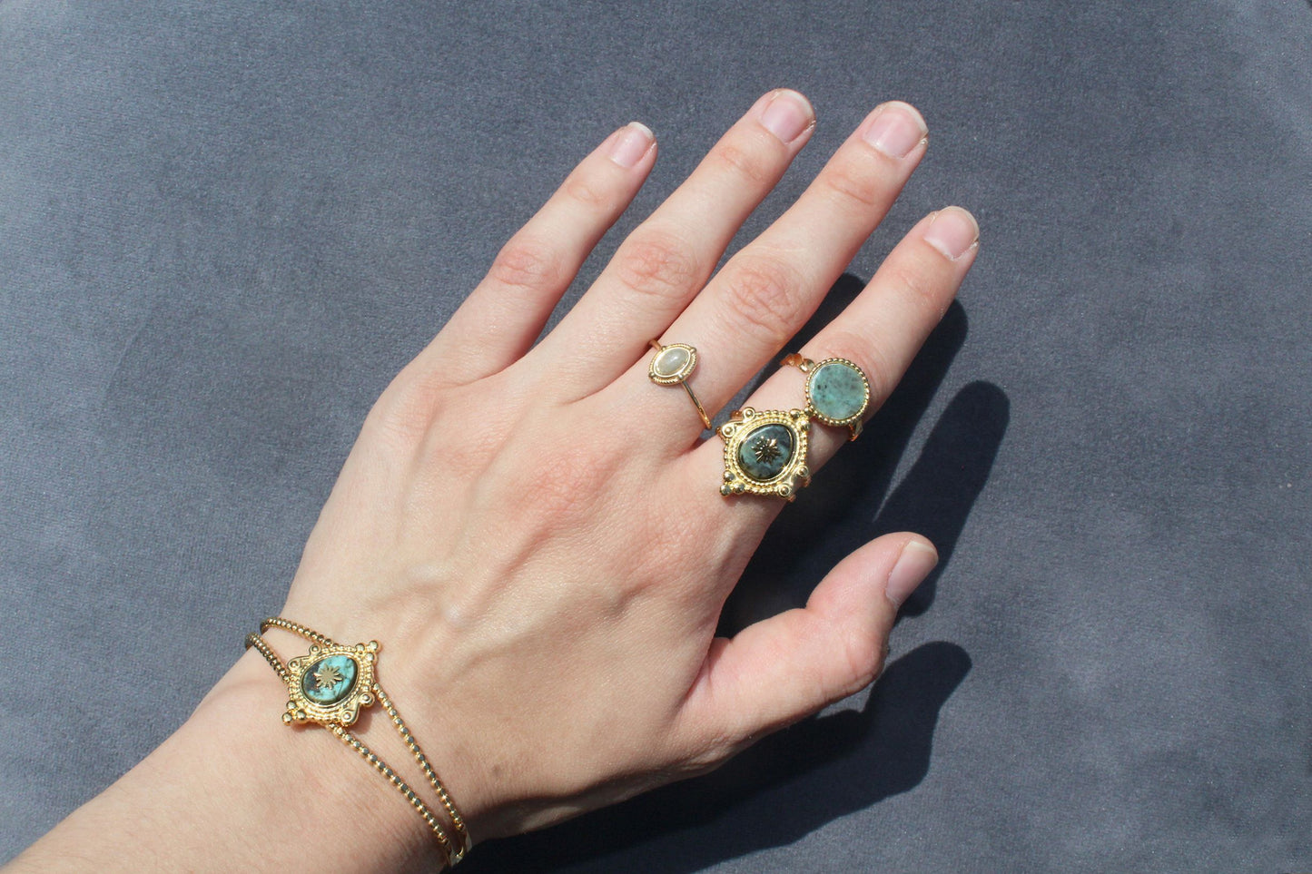 Sloane Edelstahl Ring