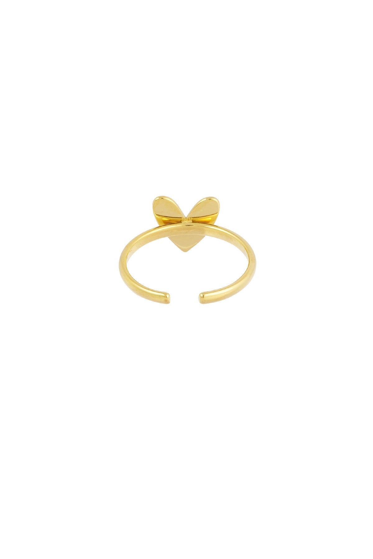 Herz Ring Edelstahl
