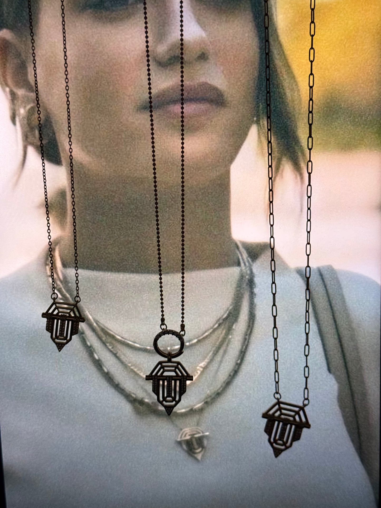 Serenay Sarıkaya Kette | Berühmte Serie Halskette | Trend Schmuck Edelstahl