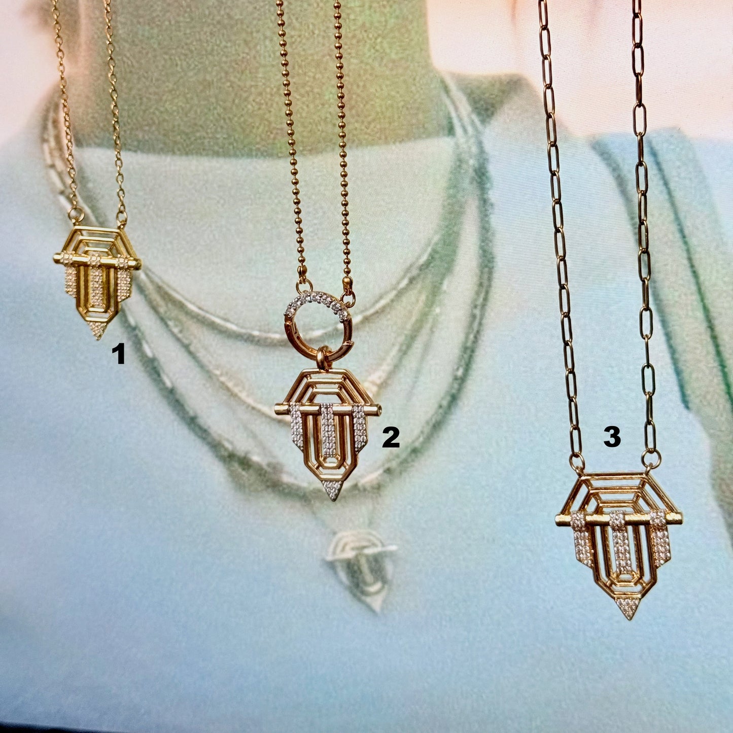 Serenay Sarıkaya Kette | Berühmte Serie Halskette | Trend Schmuck Edelstahl