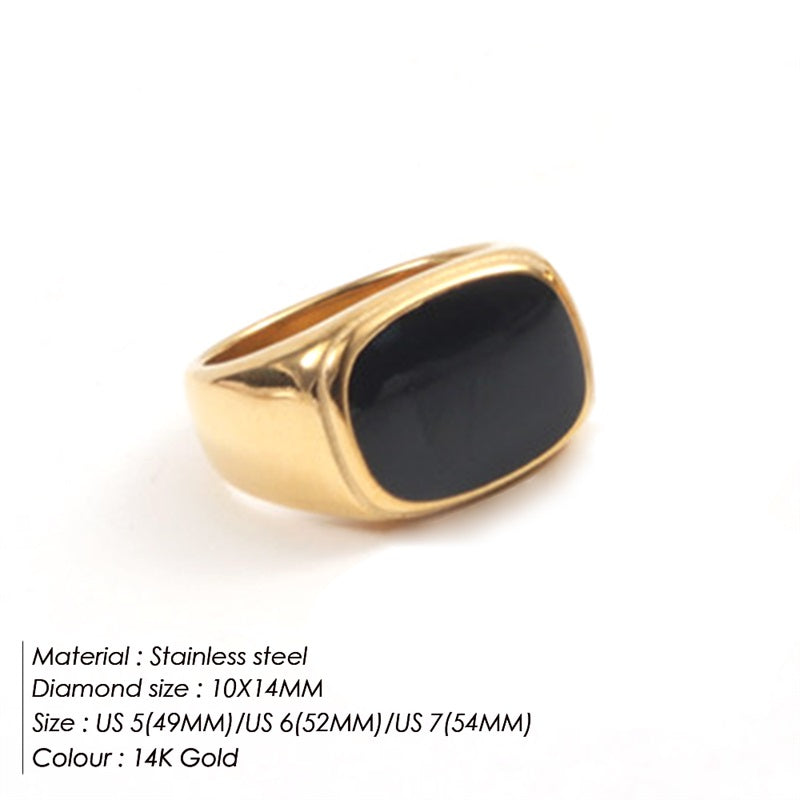 Ring breit mit Stein