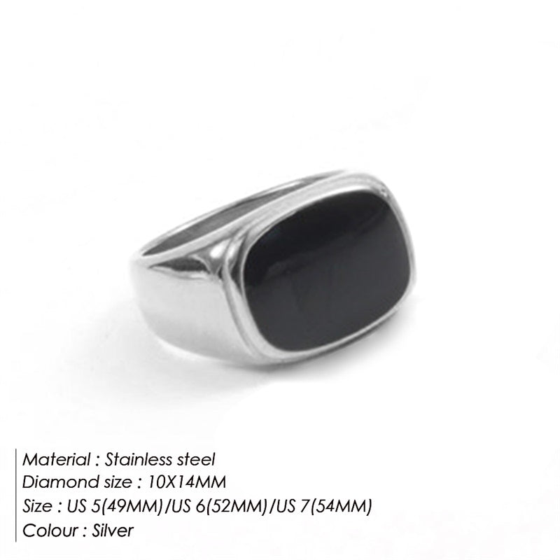 Ring breit mit Stein