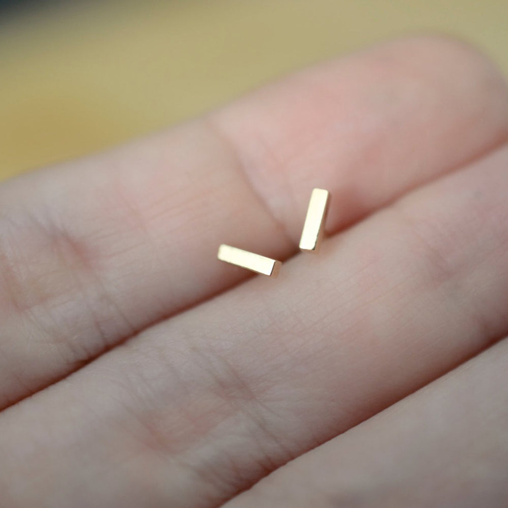 Ohrstecker minimal schlicht