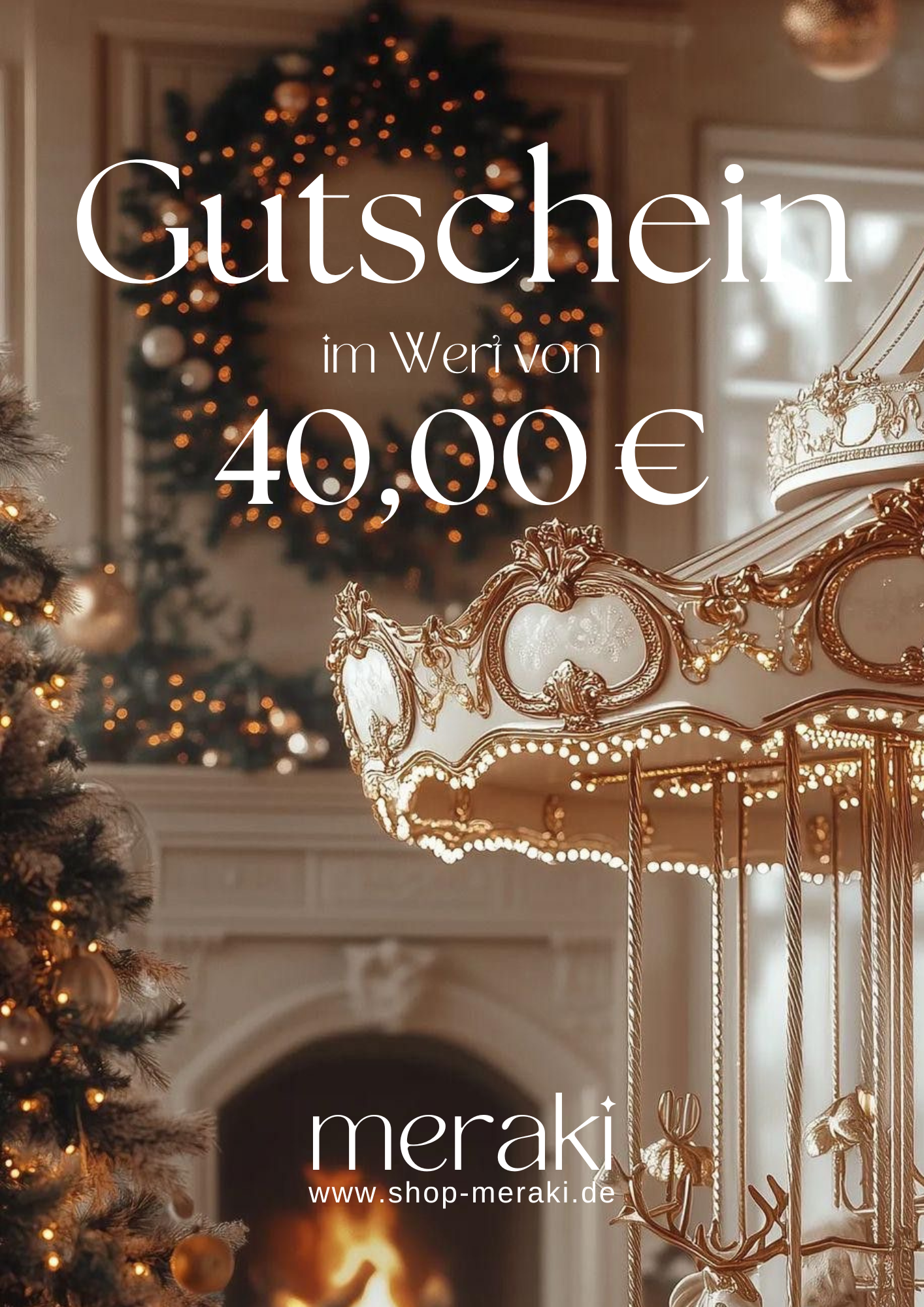 Geschenkgutschein Weihnachten