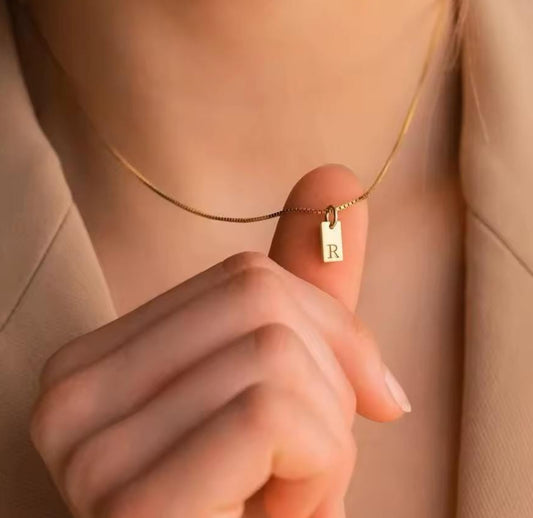 Mini Buchstaben Anhänger
