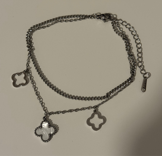 Fußkette Double Clover (reserviert)