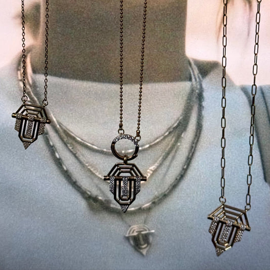 Serenay Sarıkaya Kette | Berühmte Serie Halskette | Trend Schmuck Edelstahl