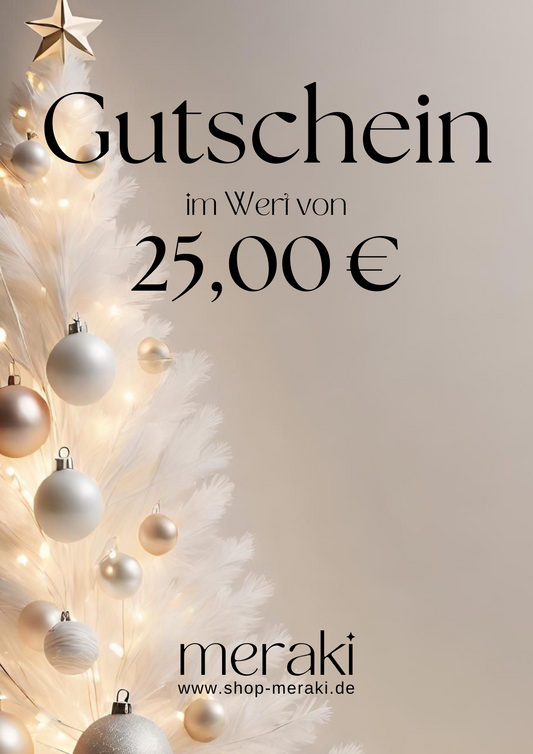 Geschenkgutschein Weihnachten